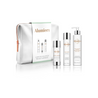 AlumierMD Clarifying Acne Breakout Skin with 3 Products and White Vegan Leather Zipper Bag