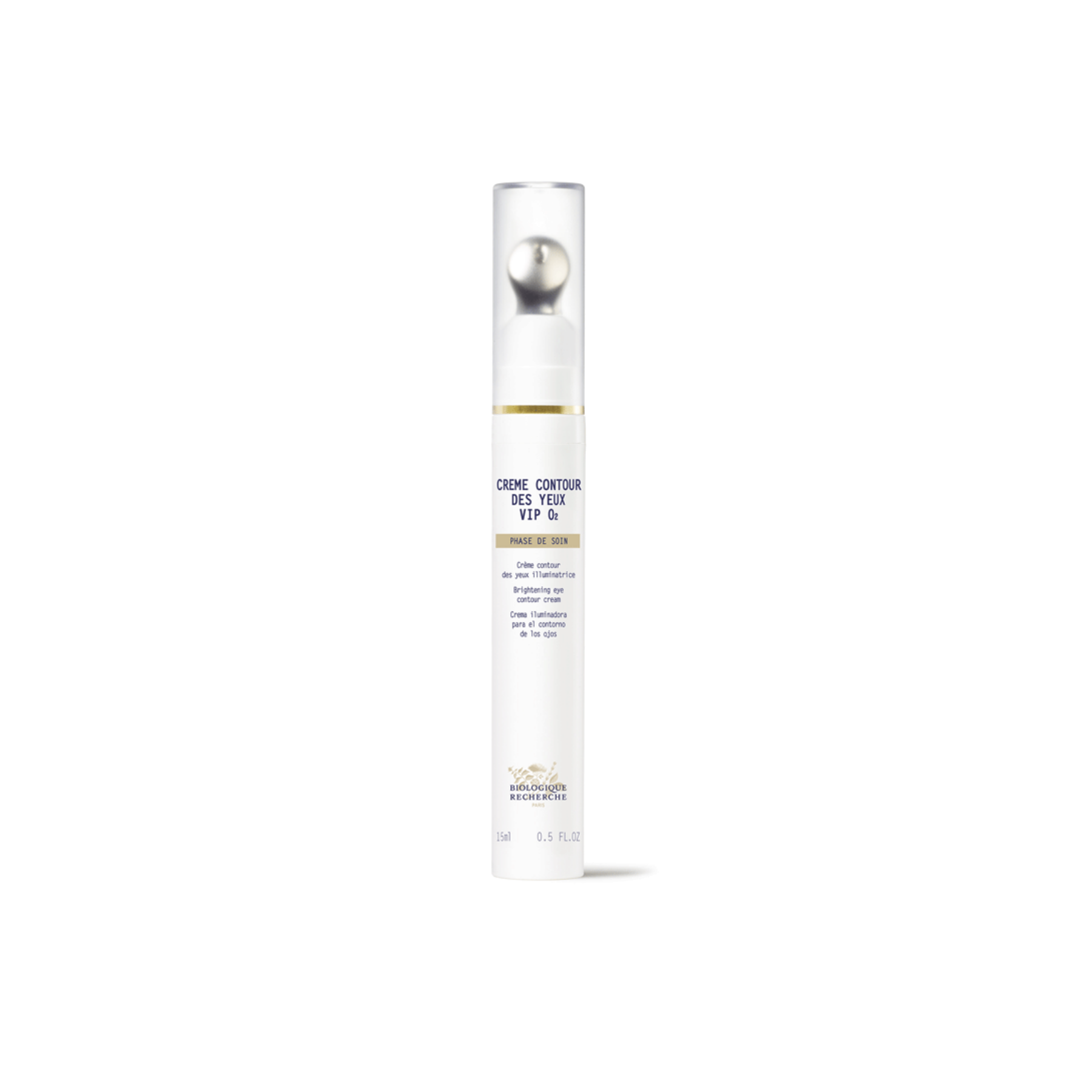 Biologique Recherche Creme Contour Des Yeux VIP O2 Brightening Eye Contour Creme with a special tip for gentle eye application